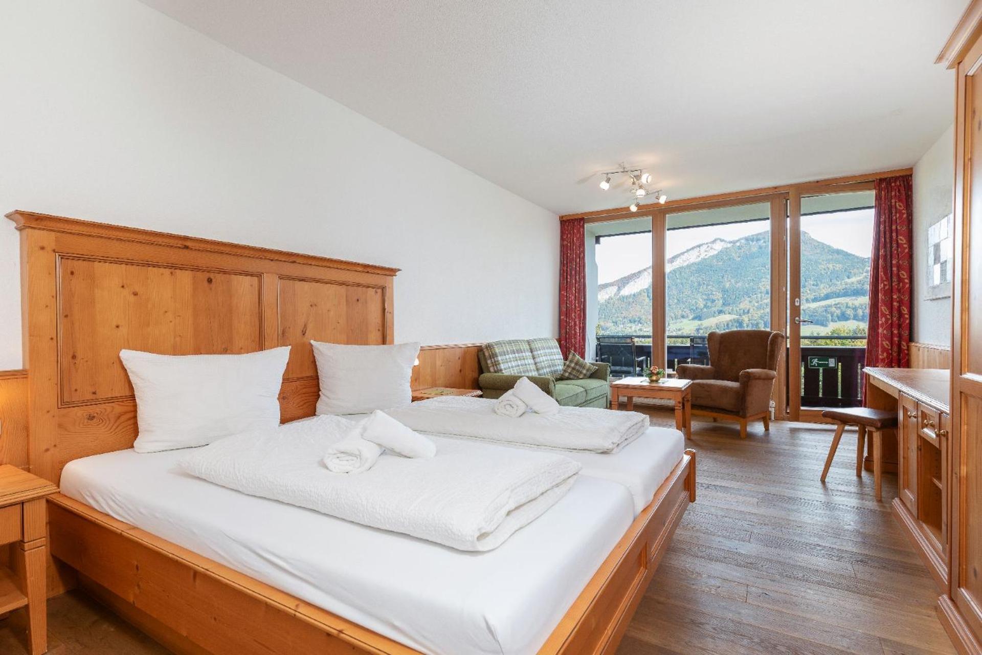 Appartement Predigstuhlblick Mit Indoorpool Und Sauna 巴德哥依斯恩 外观 照片